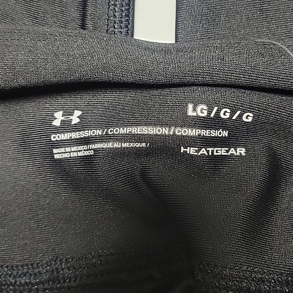 NWT Under Armour Compression Heatgear Ankle Crop Side Mesh Legging LARGE - Picture 2 of 7